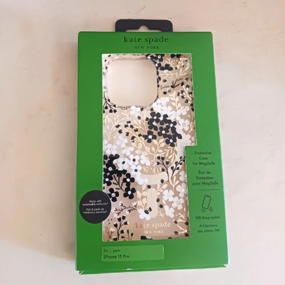 Kate‎ Spade New York Floral iPhone 15 Pro Case